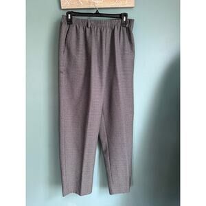 Vintage Alfred Dunner Plaid Houndstooth Women's Pants Trousers